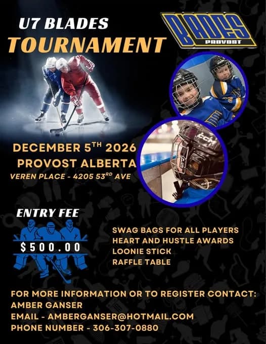 Poster for U7 Blades Tournament