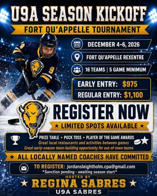 Poster for U9A Season Kickoff Tournament