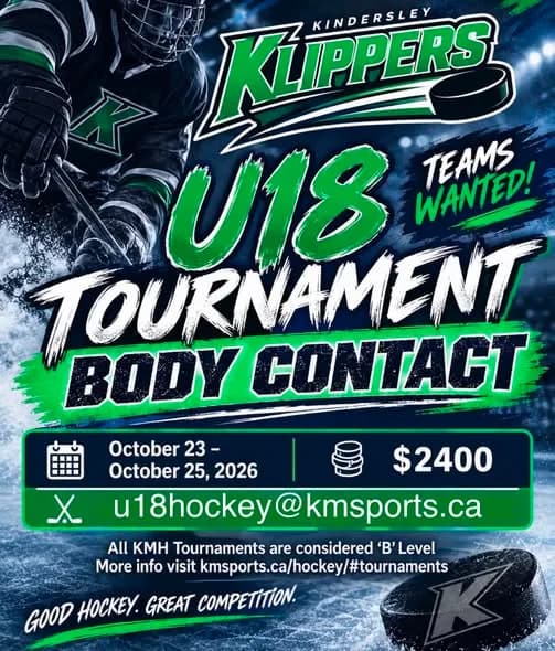Poster for U18 Tournament