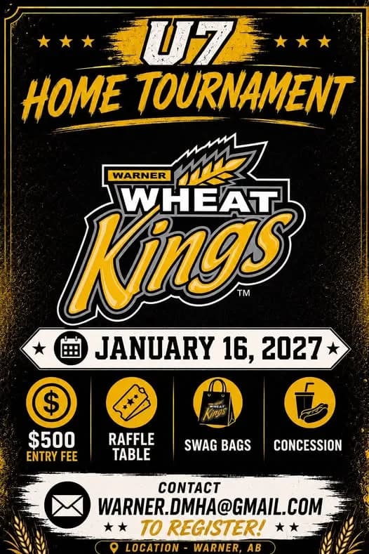 Poster for U7 HOME TOURNAMENT