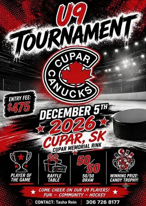 Poster for U9 Tournament