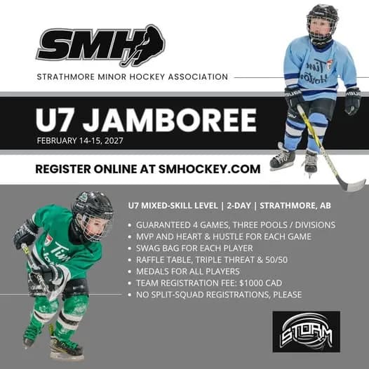 Poster for 2027 SMHA U7 Jamboree