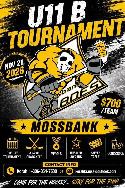 Poster for U11 B TOURNAMENT