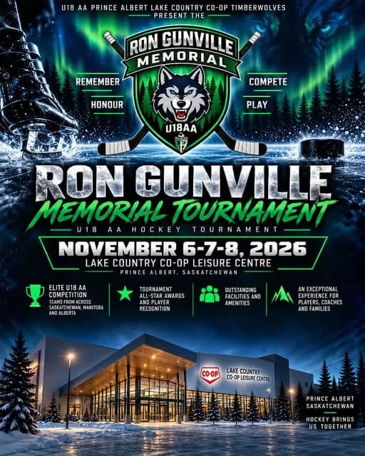 Poster for Ron Gunville Memorial Tournament