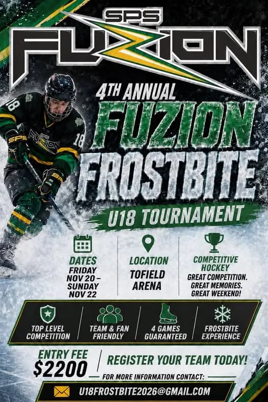 Poster for 4TH ANNUAL FUZION FROSTBITE