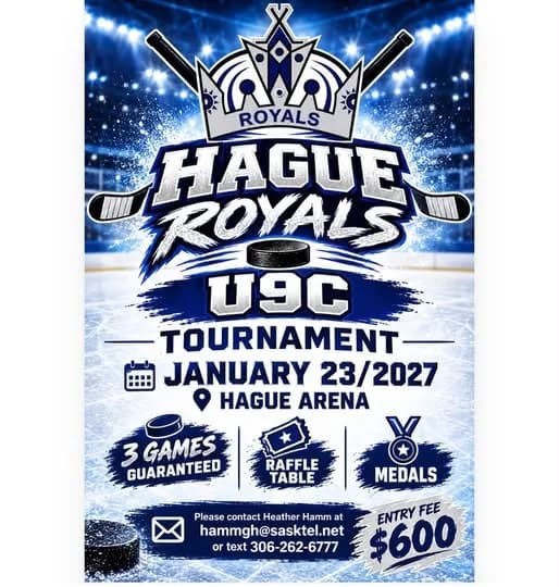 Poster for Hague Royals U9C Tournament