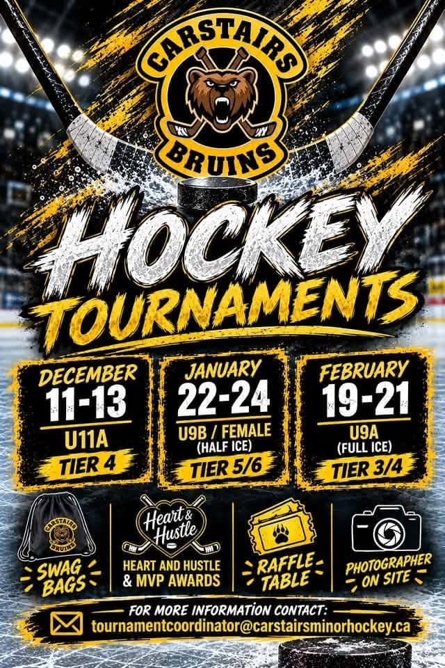 Poster for Carstairs Bruins U11A