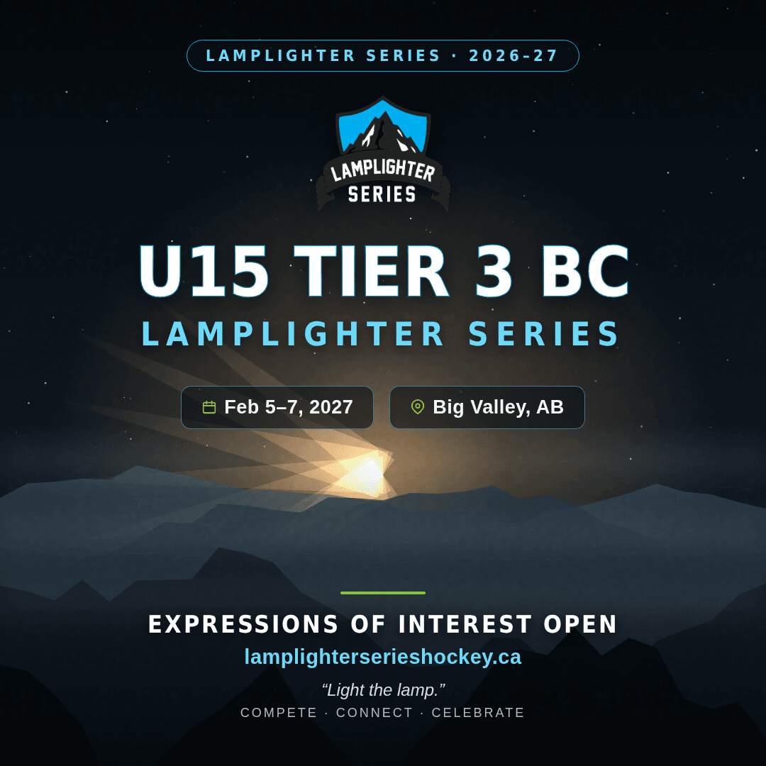 Poster for U15 Tier 3 BC Lamplighter Series
