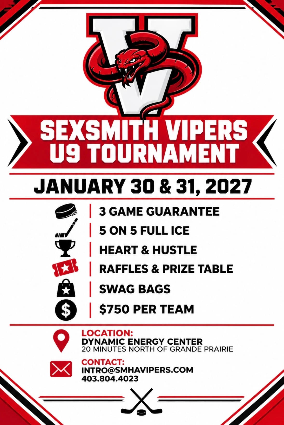 Poster for Sexsmith Vipers