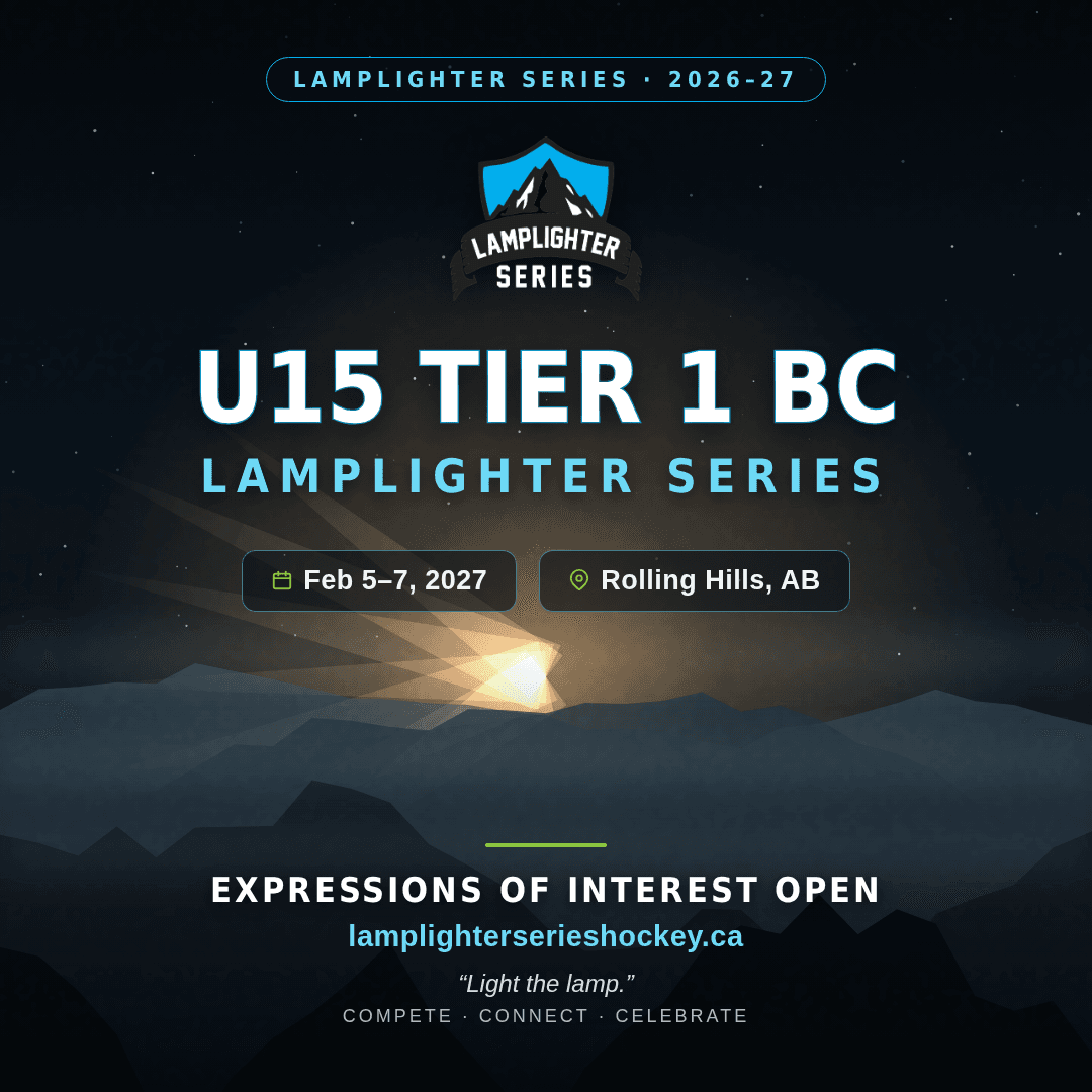 Poster for U15 Tier 1 BC Lamplighter Series