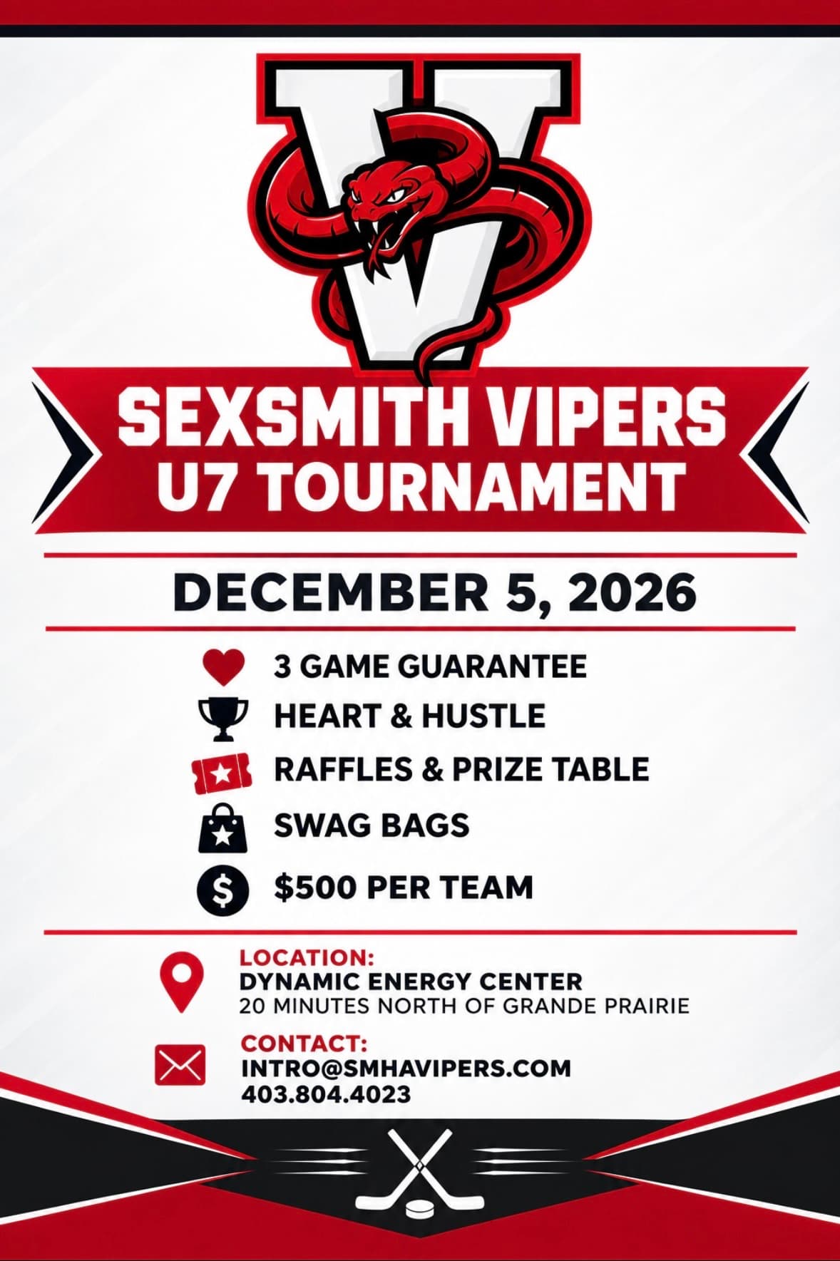 Poster for Sexsmith Vipers